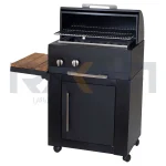 باربیکیو ۶۲ سانت تمام رنگی درب نیم هلال