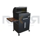 باربیکیو ۶۲ سانت تمام رنگی درب نیم هلال