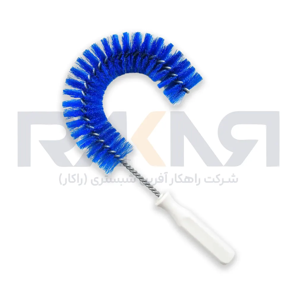 فرچه سر کج دسته پلاستیکی ۲۹ سانتیمتری (آبی) کارلایز