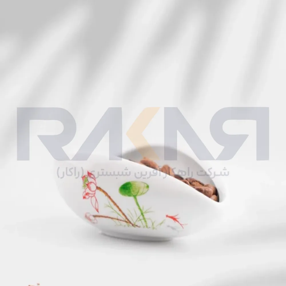 Ceramic sample tray سمپل تری سرامیکی