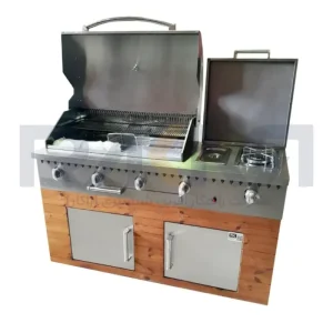 باربیکیو ۱۶۰ سانت کامل، استیل ترموود عرض ۶۰