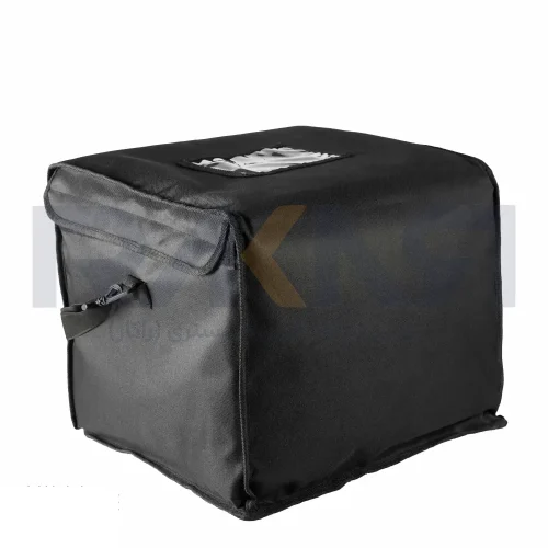 کیف حمل غذا ۳۸×۴۳ سانتیمتری (برزنتی – مشکی)