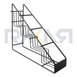 استند سیروپ آهنی ۳۹ سانتیمتری