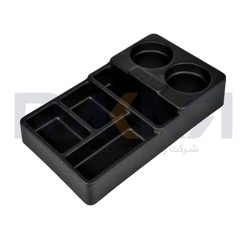 Plastic dispenser 6 compartments 20×35.5 cm دیسپنسر پلاستیکی ۶ خانه ۲۰×۳۵.۵ سانتیمتری