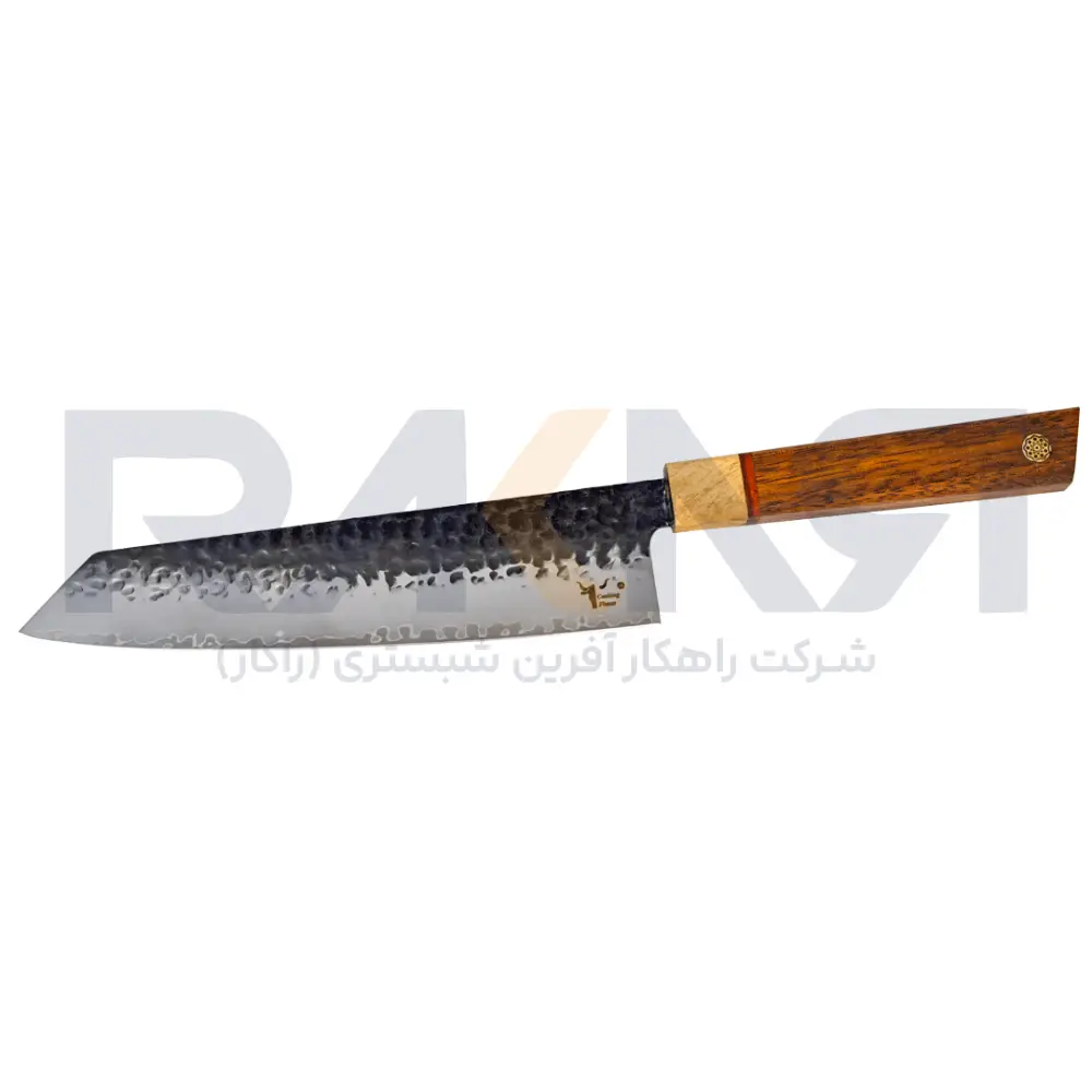 San Mai Chef Knife 9 Inch Santaco Model چاقو سرآشپز سان مای 9 اینچ مدل سانتاکو