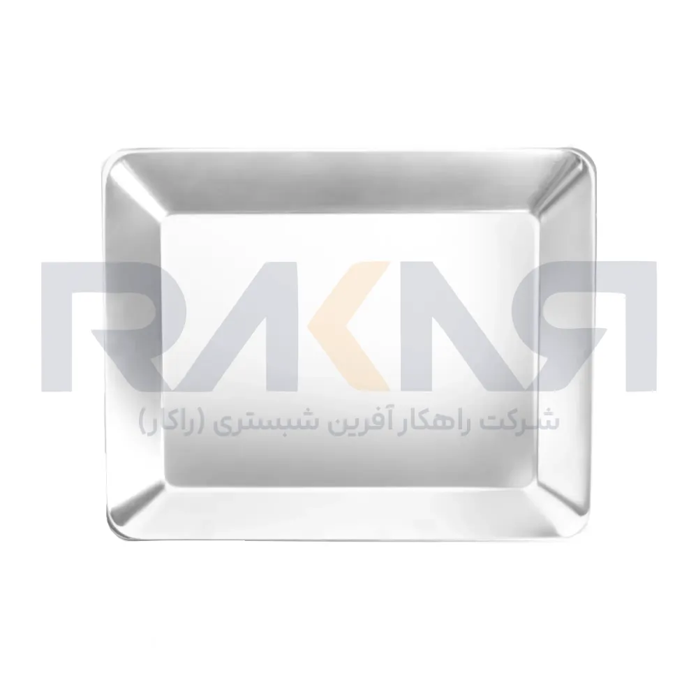 سینی استیل ۴۴×۳۱ سانتیمتری