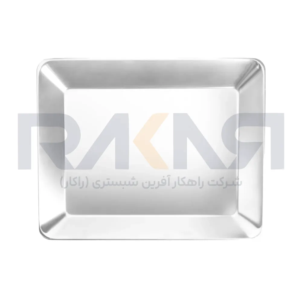 سینی استیل ۴۸×۳۲ سانتیمتری