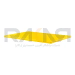 تخته کار پلی اتیلن زرد ۴۰×۶۰ سانتیمتری