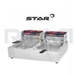 سرخ‌کن برقی دو لگن ۵+۵ لیتری استار STAR