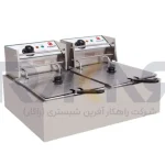 سرخ‌کن برقی دو لگن بدون شیر اسمارت (SMART)