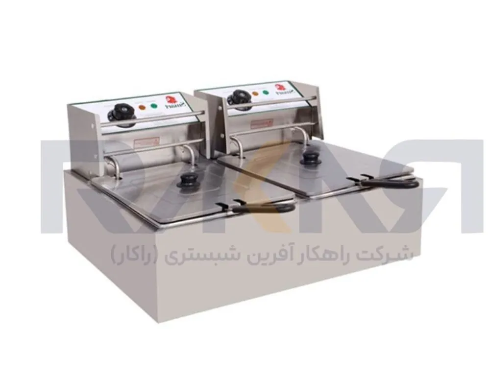 srkh kn brky do lgn bdon shyr asmart_11zon سرخکن برقی دو لگن بدون شیر اسمارت (SMART)