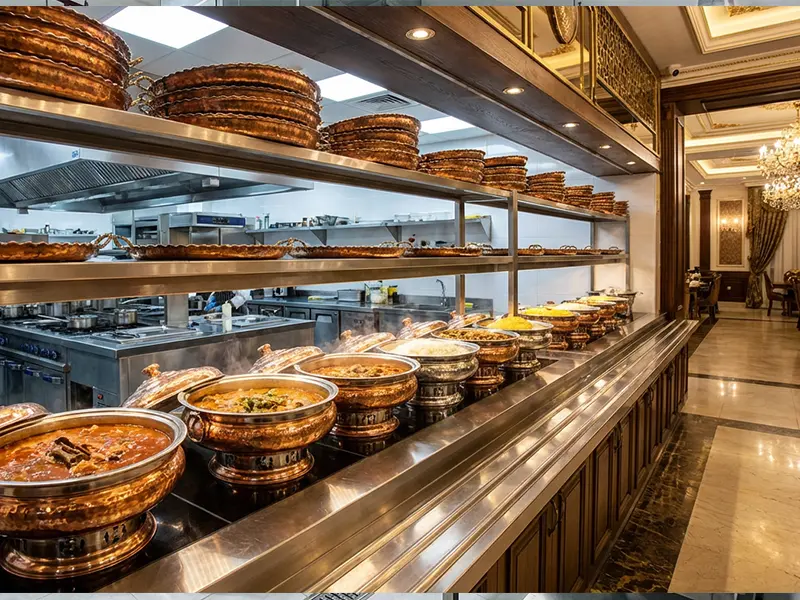 تجهیز رستوران نایب