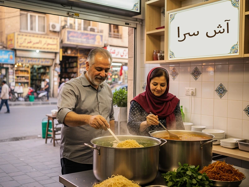 راه اندازی آش فروشی موفق راه اندازی آش فروشی
