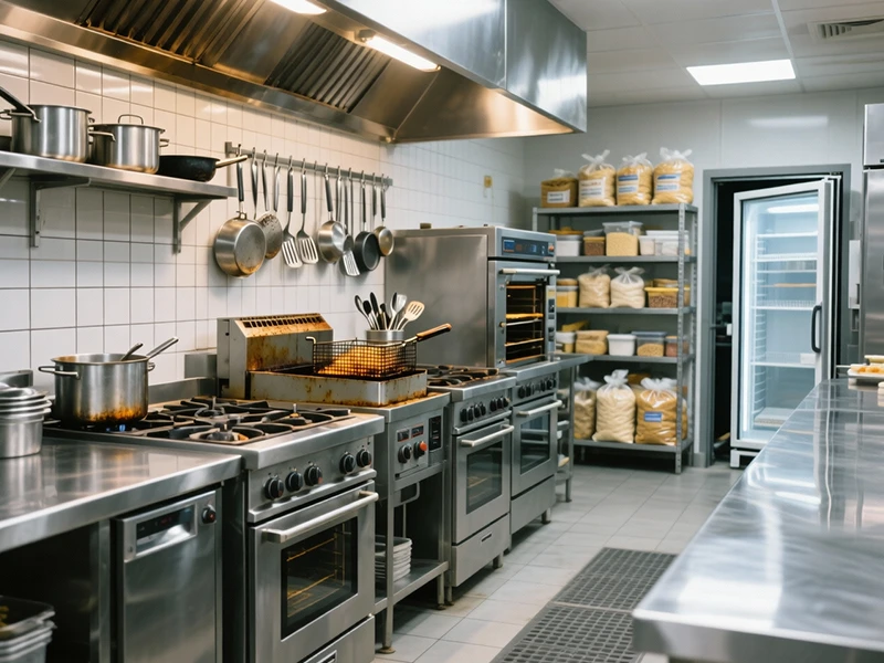 طراحی تاسیسات آشپزخانه صنعتی: اصول فنی و استانداردها طراحی تاسیسات آشپزخانه صنعتی