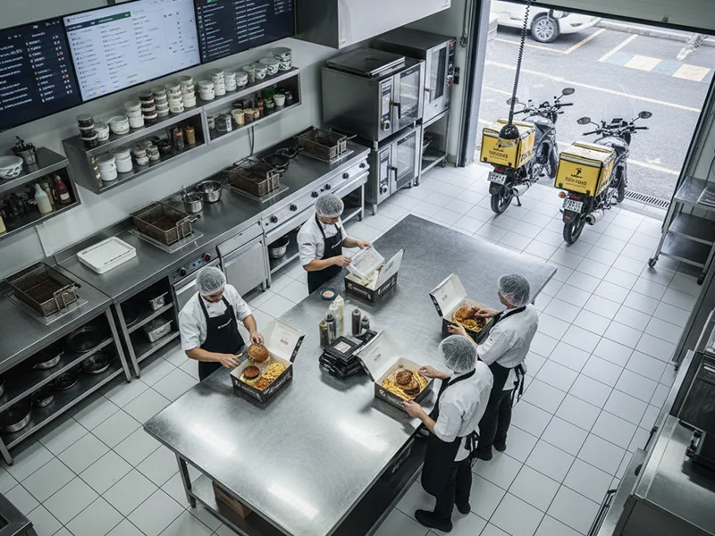 هزینه راه اندازی رستوران بیرون بر در 1404 (برآورد کامل سرمایه اولیه و تجهیزات) هزینه راه اندازی رستوران بیرون بر