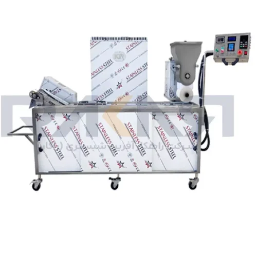 دستگاه کتلت زن ریلی طول 1/7 متر – تمام اتوماتیک