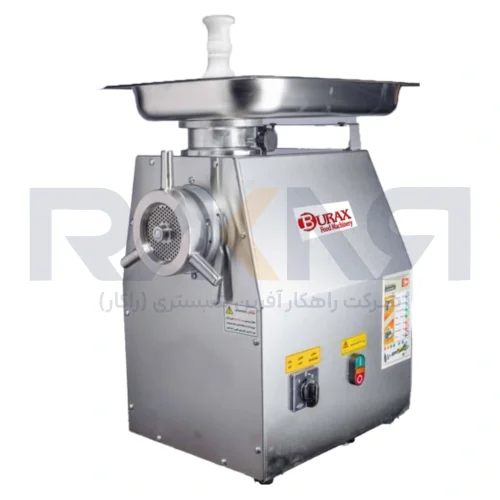 چرخ گوشت BURAX گیربکسی مدل BMG-32 گلویی چدن
