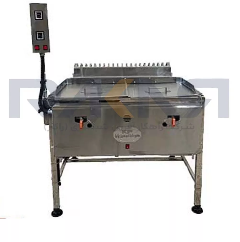 Fryer, two basins, two thermostats سرخ کن دو لگن دو ترموستات