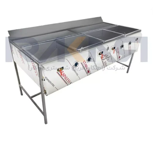 سرخ کن چهار لگن طرح قدیم