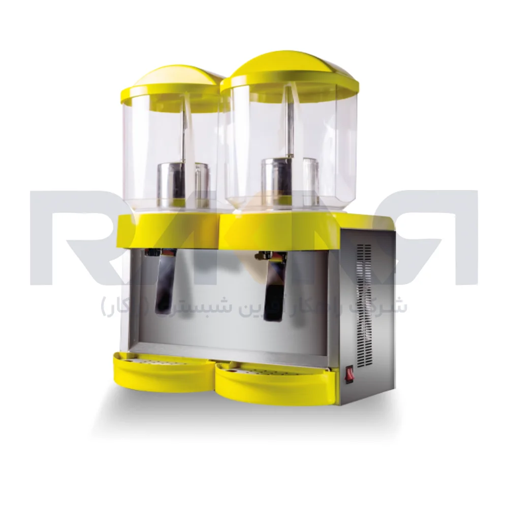 دستگاه شربت سرد کن دو مخزن