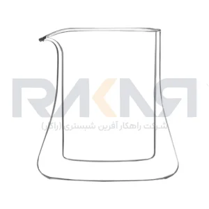 سرور قهوه دوجداره واریا مدل FLO