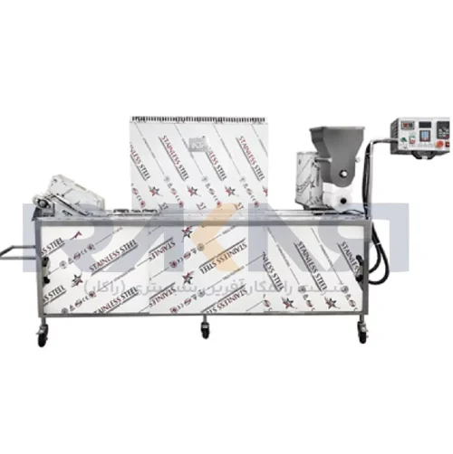 دستگاه فلافل زن ریلی طول 2 متر تمام اتوماتیک