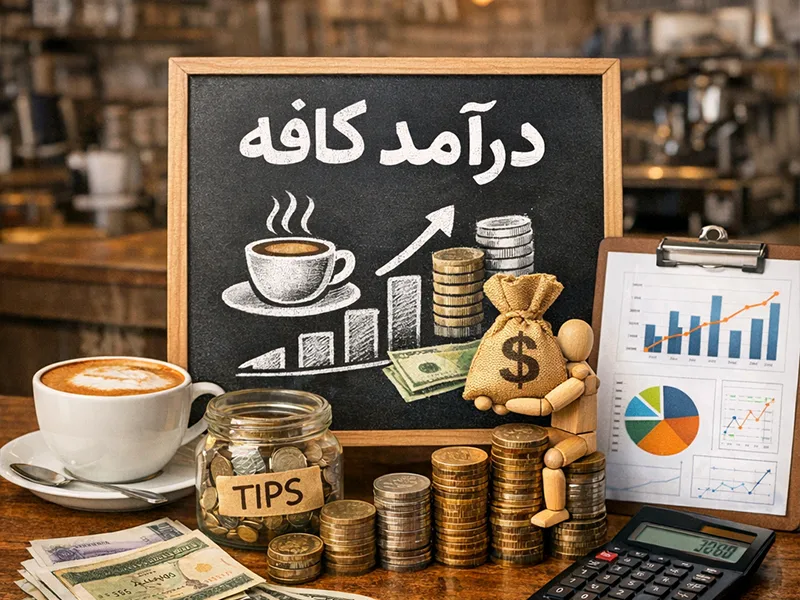 درآمد کافه و کافه قهوه چقدر است؟ (برآورد دقیق سود) درآمد کافه