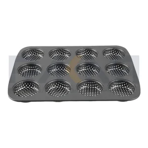 قالب تارت مشبک 12 عددی ارتفاع 1.5 سانت