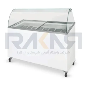 فریزر صندوقی عرض 130 کلیماسان مدل D400 DFSG AF