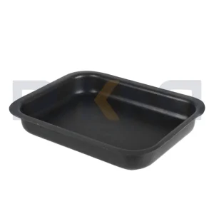 قالب پیتزا آمریکایی آلومینیومی روکش تفلون ۲۴x۱۸ سانتیمتری بدون درب کیچن تک