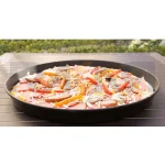 قالب پیتزا آمریکایی آلومینیومی روکش تفلون پانچ ۳۸ سانتیمتری