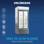 یخچال ایستاده درب کشویی عرض 90 کلیماسان