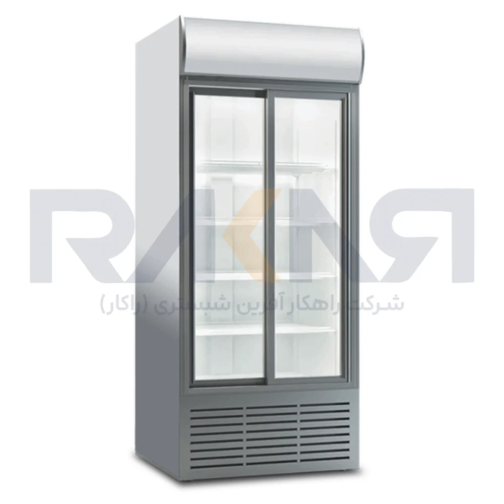 Klimasan 90-width sliding door upright refrigerator model S880 DD SLIM SLIDING یخچال ایستاده درب کشویی عرض 90 کلیماسان مدل S880 DD SLIM SLIDING