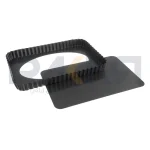 قالب تارت مستطیل کف متحرک