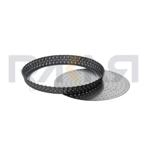 قالب تارت دایره کف متحرک مشبک