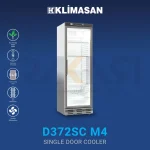 یخچال ایستاده تک درب عرض 60 بدون تاج کلیماسان