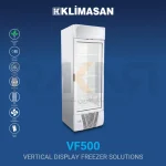 فریزر ایستاده تک درب عرض 67 نوفراست کلیماسان