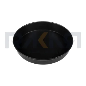 قالب پیتزا آمریکایی آلومینیومی روکش تفلون ۲۱ سانتیمتری بدون درب کیچن تک