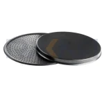 قالب پیتزا ایتالیایی آلومینیومی روکش تفلون ۳۳ سانتیمتری همراه با درب کیچن تک