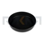 قالب پیتزا آمریکایی آلومینیومی روکش تفلون ۱۷ سانتیمتری بدون در کیچن تک