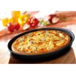 قالب پیتزا آمریکایی آلومینیومی روکش تفلون ۲۵ سانتیمتری