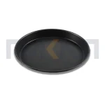 قالب پیتزا آمریکایی آلومینیومی روکش تفلون ۲۵ سانتیمتری بدون درب کیچن تک