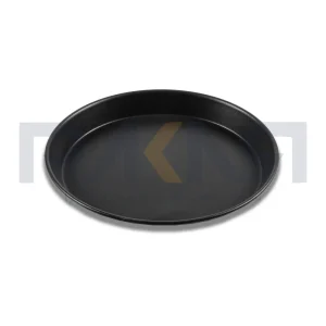 قالب پیتزا آمریکایی آلومینیومی روکش تفلون ۲۵ سانتیمتری بدون درب کیچن تک