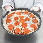 قالب پیتزا آمریکایی آلومینیومی روکش تفلون ۲۹ سانتیمتری