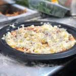 رینگ پیتزا آلومینیومی روکش تفلون ۲۷ سانتیمتری