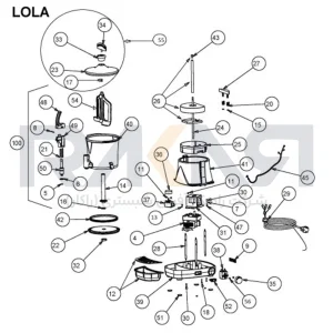 دستگاه هات چاکلت ایتالیایی Lola