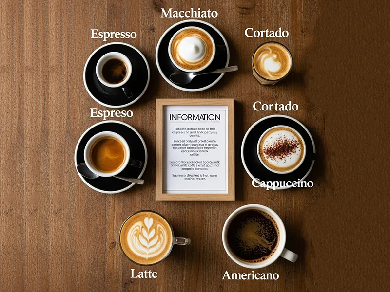 معرفی کامل انواع قهوه اسپرسو و تفاوتهای آنها انواع قهوه اسپرسو