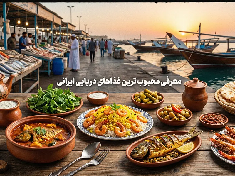 معرفی محبوب ترین غذاهای دریایی ایرانی (جنوب و شمال) غذاهای دریایی ایرانی
