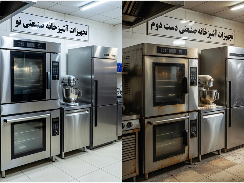 مقایسه تجهیزات آشپزخانه صنعتی نو و دست دوم