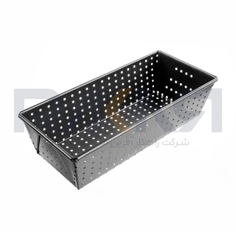 25-cm-chinese-perforated-loaf-pan قالب لوف مشبک چینی 25 سانت